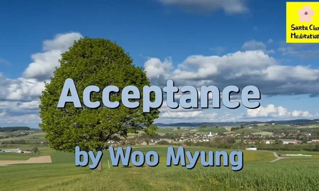 Master Woo Myung Book – Where You Become True Is the Place of Truth – Acceptance