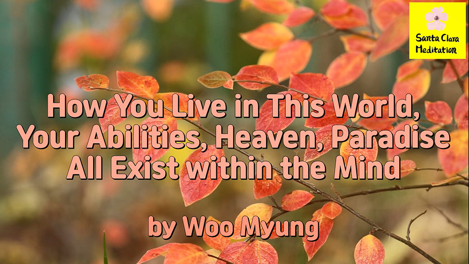 Master Woo Myung – How to Live in Heaven – How You Live in This World, Your Abilities, Heaven, Paradise All Exist within the Mind