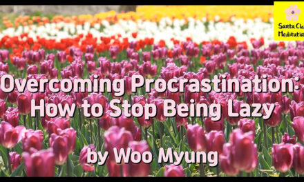 Master Woo Myung – Advice to Live Well – Overcoming Procrastination: How to Stop Being Lazy