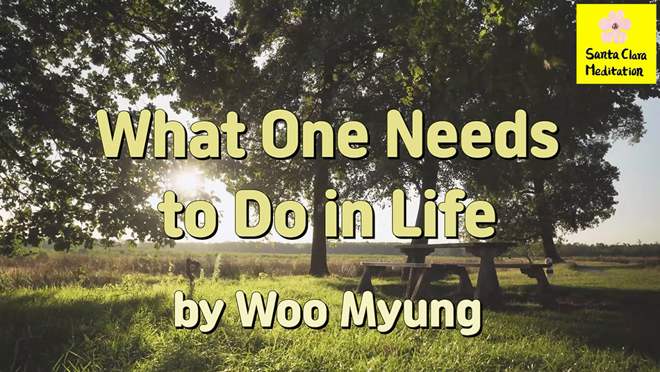 Master Woo Myung – Life Coach – What One Needs to Do in Life | Santa Clara Meditation