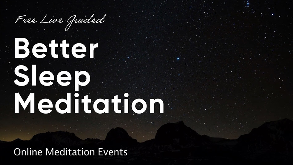 Santa Clara Meditation Event – Please Join ‘Better Sleep Meditation’