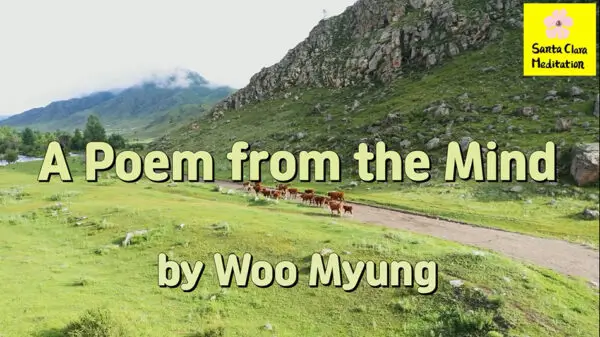 Master Woo Myung – Wisdom Poem – A Poem from the Mind